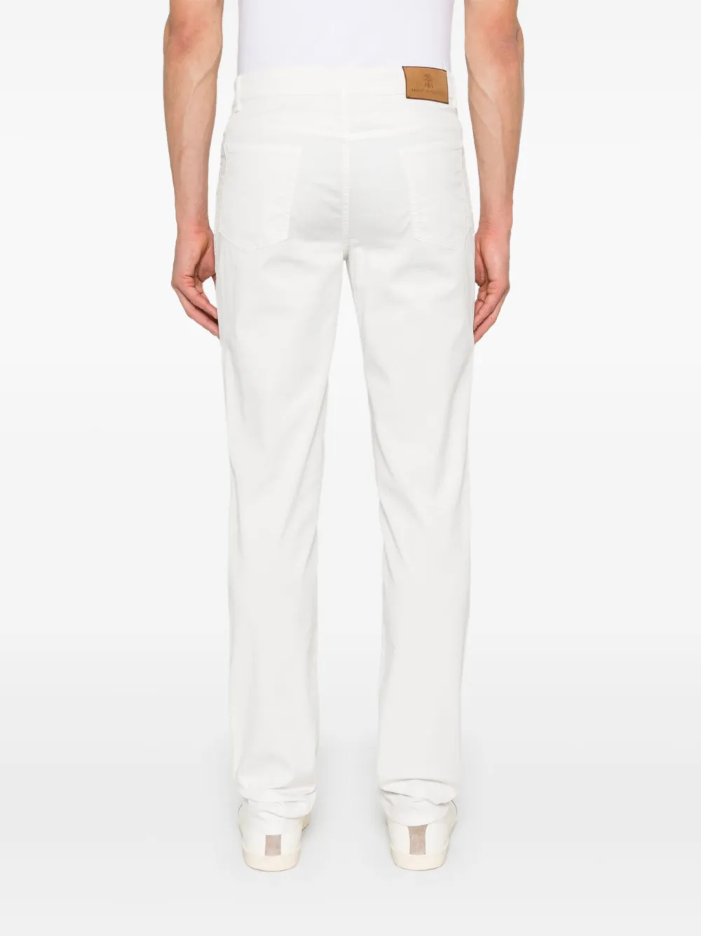 Brunello Cucinelli Straight broek Wit