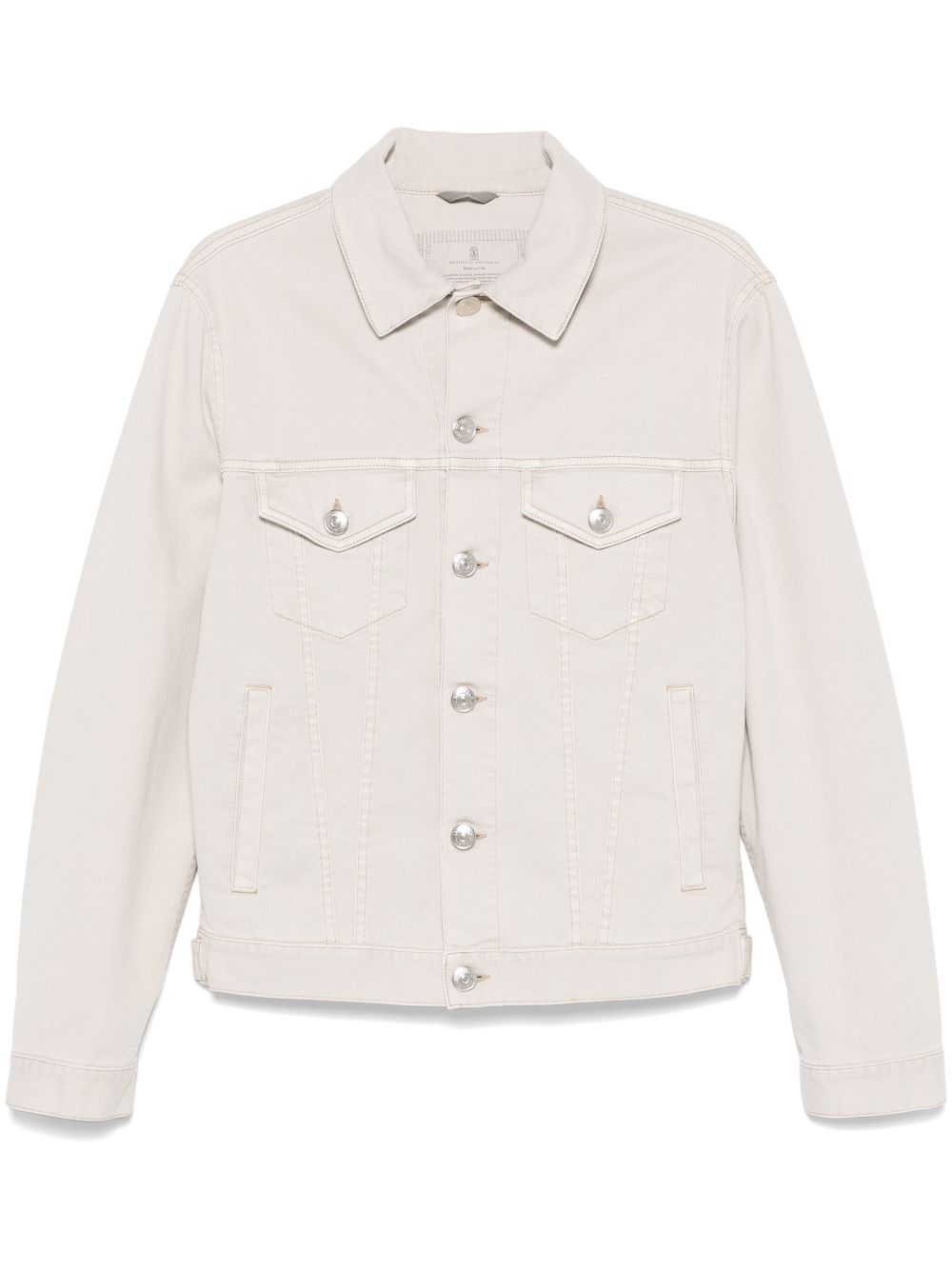 Brunello Cucinelli denim jacket - Neutrals