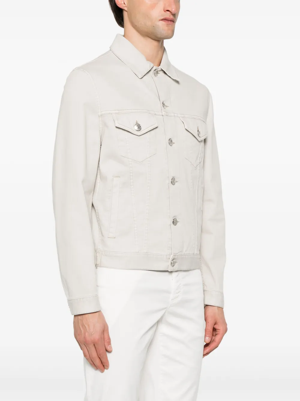 Brunello Cucinelli Denim jack Beige