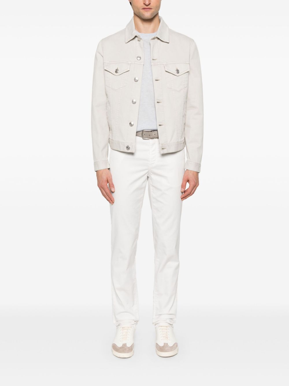 Brunello Cucinelli Denim jack - Beige