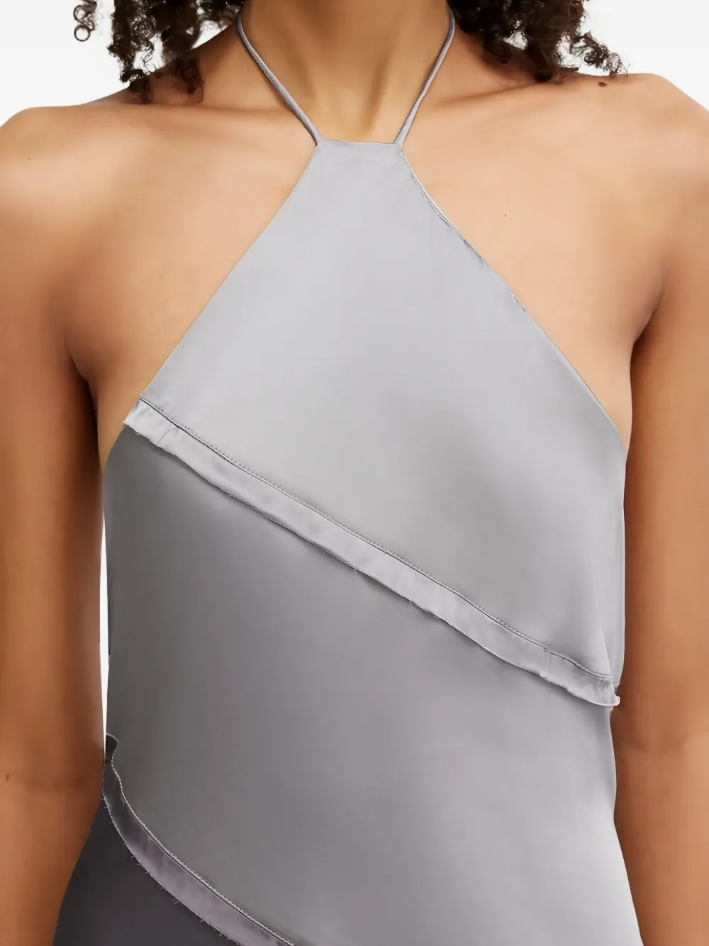 Significant Other Murphy Halter-neck Maxi Dress In Multi