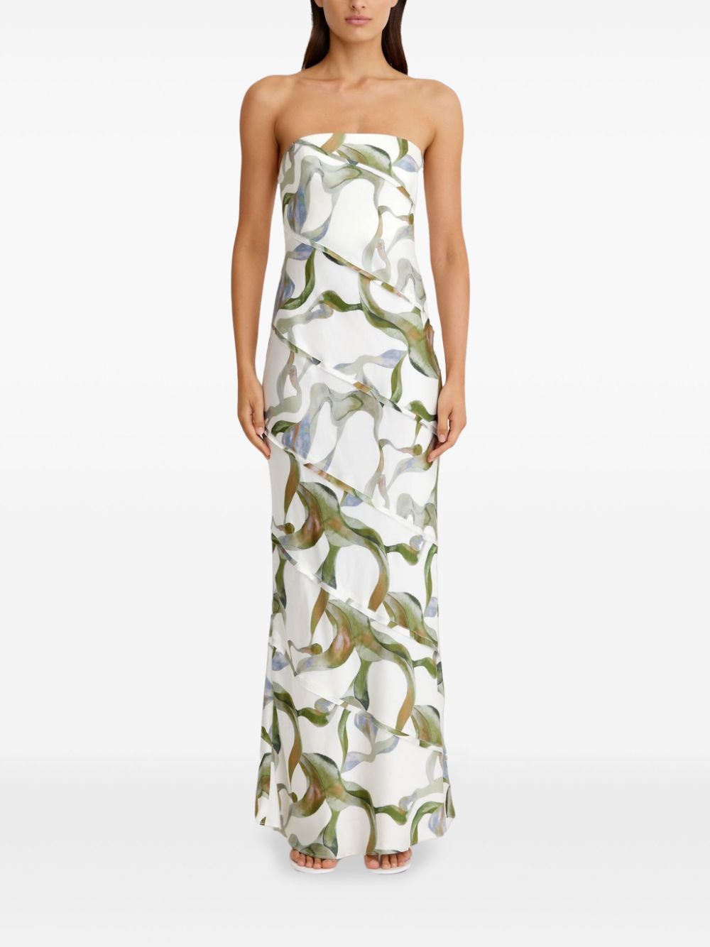 SIGNIFICANT OTHER Aurelia maxi dress - Wit