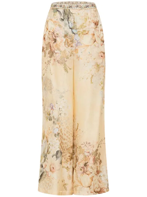 Camilla wide-leg trousers