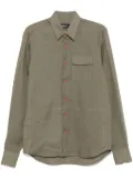 Kiton linen shirt - Green