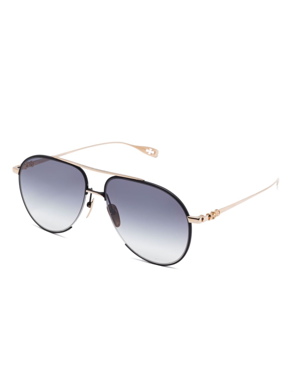 Chrome Hearts Stppn' Blu zonnebril - Goud