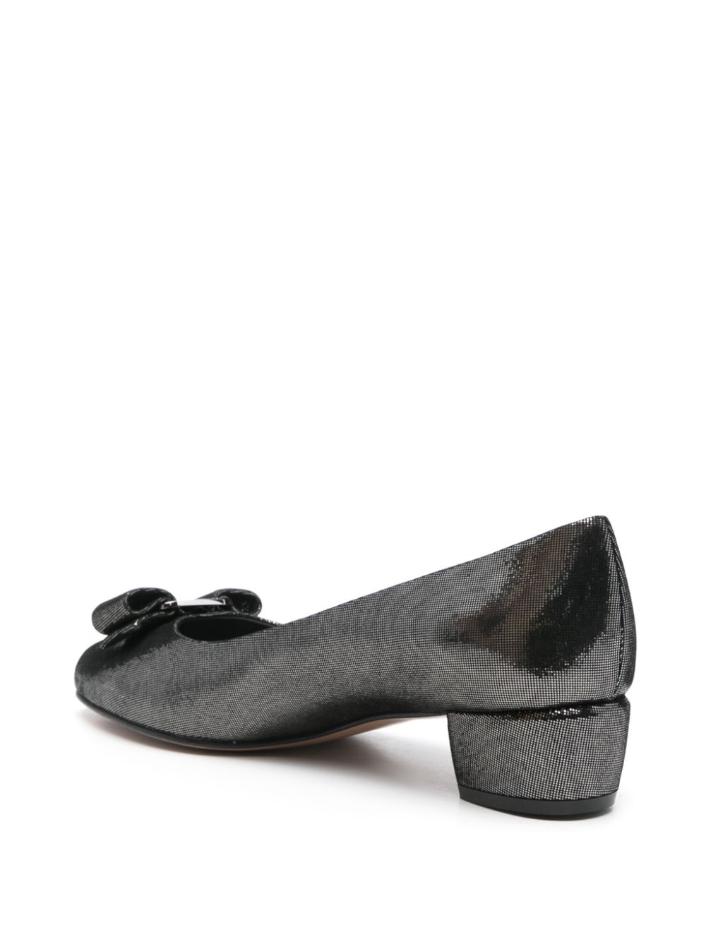 Ferragamo 35 mm Viva Bow pumps Zwart