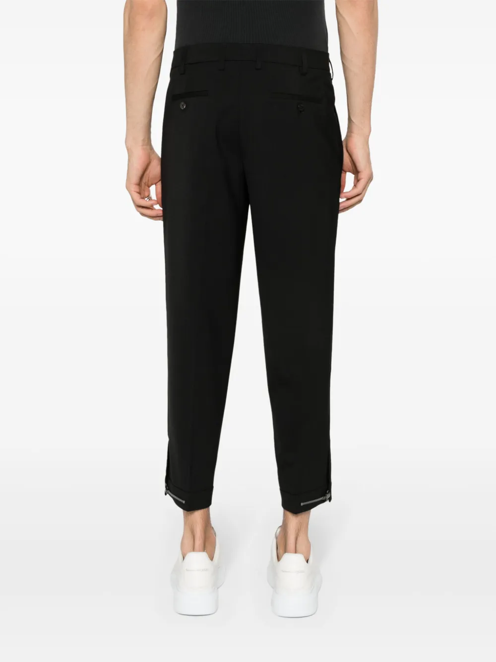 Neil Barrett Slim-fit chino Zwart