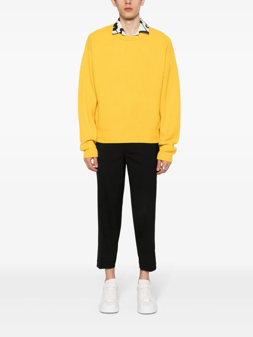 Neil Barrett Slim-fit chino - Zwart