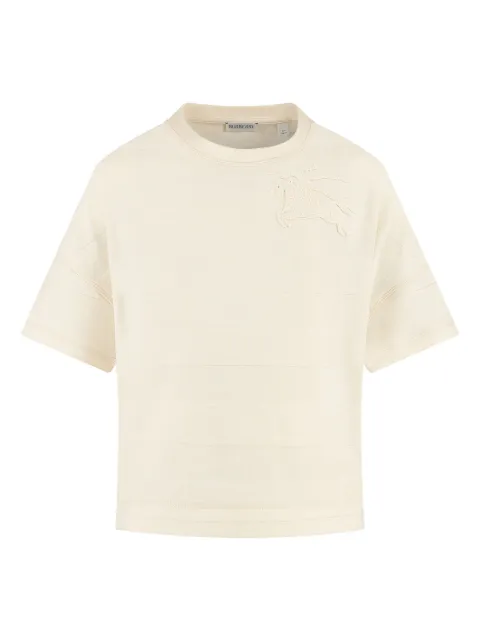 Burberry Kids Camiseta com bordado EKD