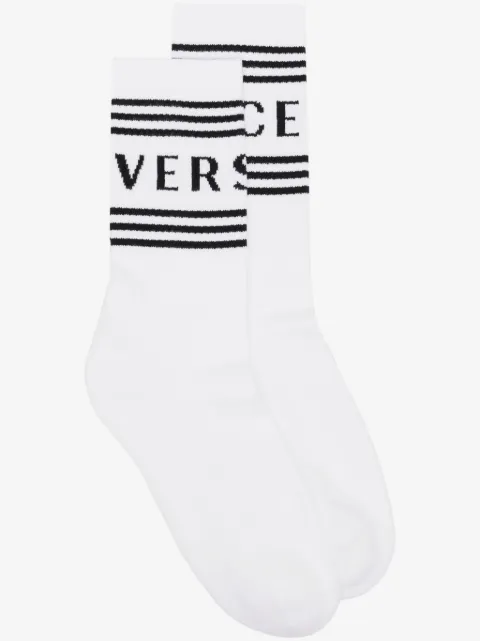 Versace 90s Vintage Logo socks