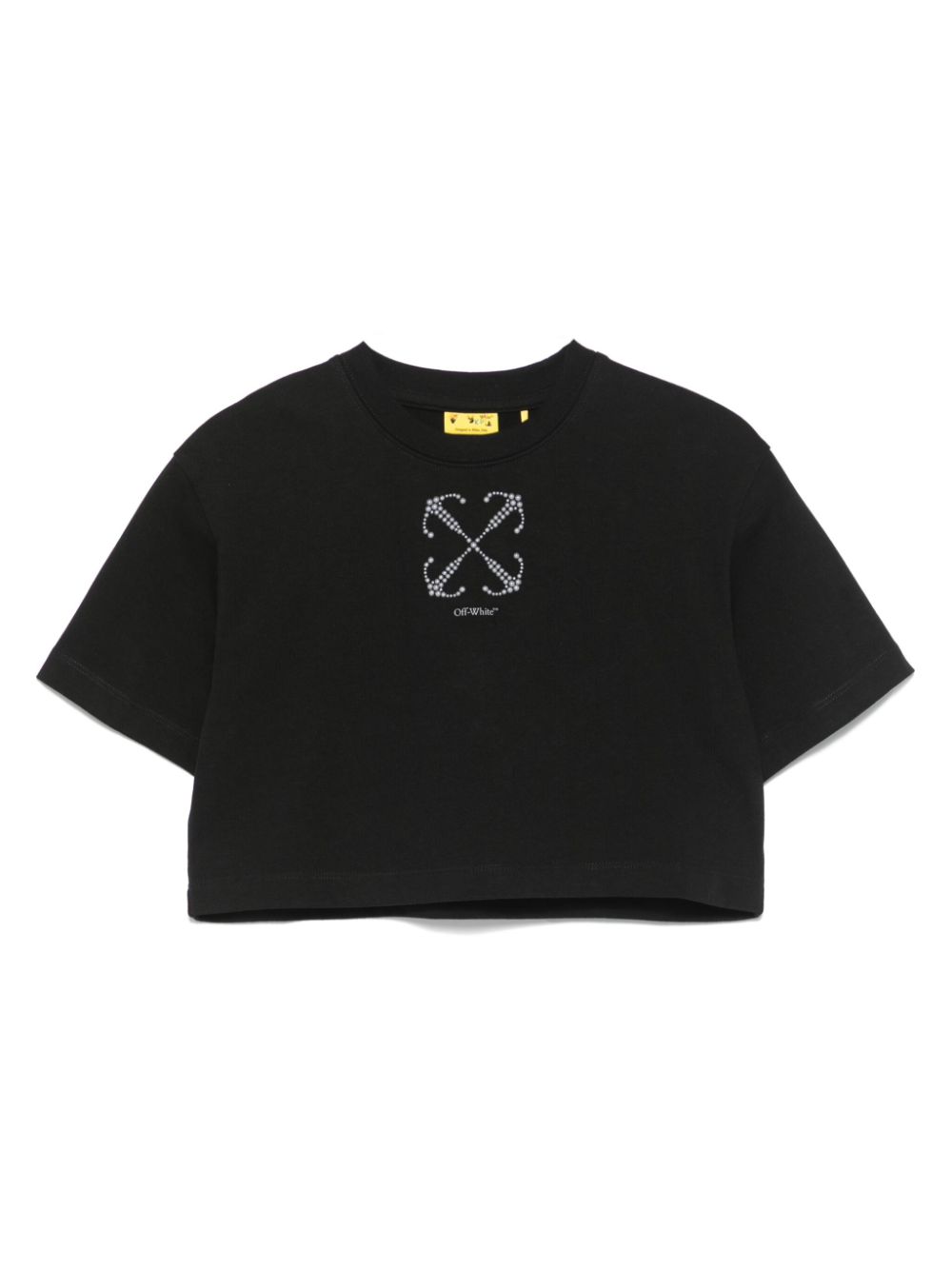 Off-White Kids studded-Arrows T-shirt - Black