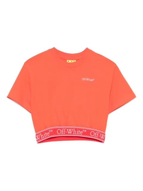 Off-White Kids logo-underband T-shirt