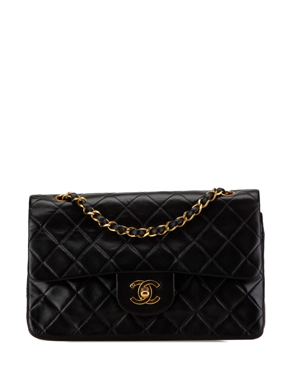 CHANEL 1991-1994 Small Classic Lambskin Double Flap shoulder bag Women