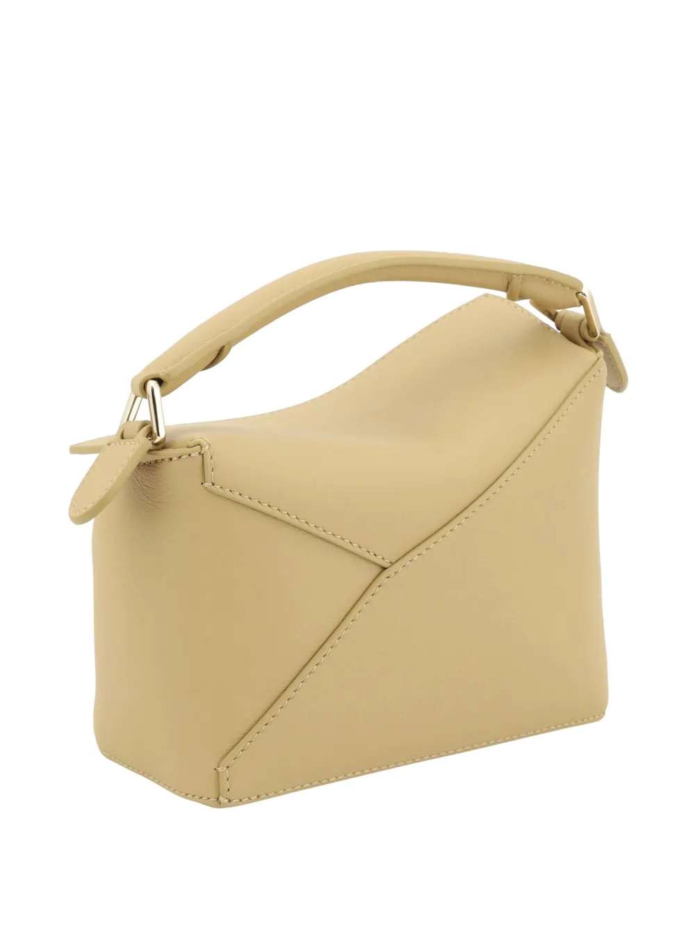 Loewe Mini Puzzle Tote Bag In Neutrals