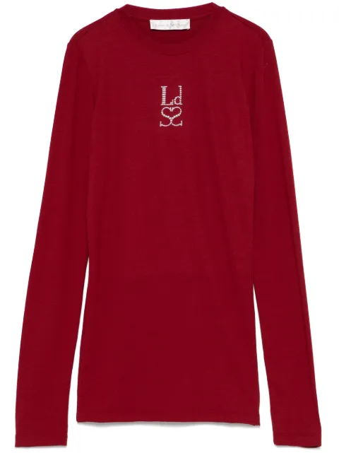 Ludovic de Saint Sernin logo-studded T-shirt