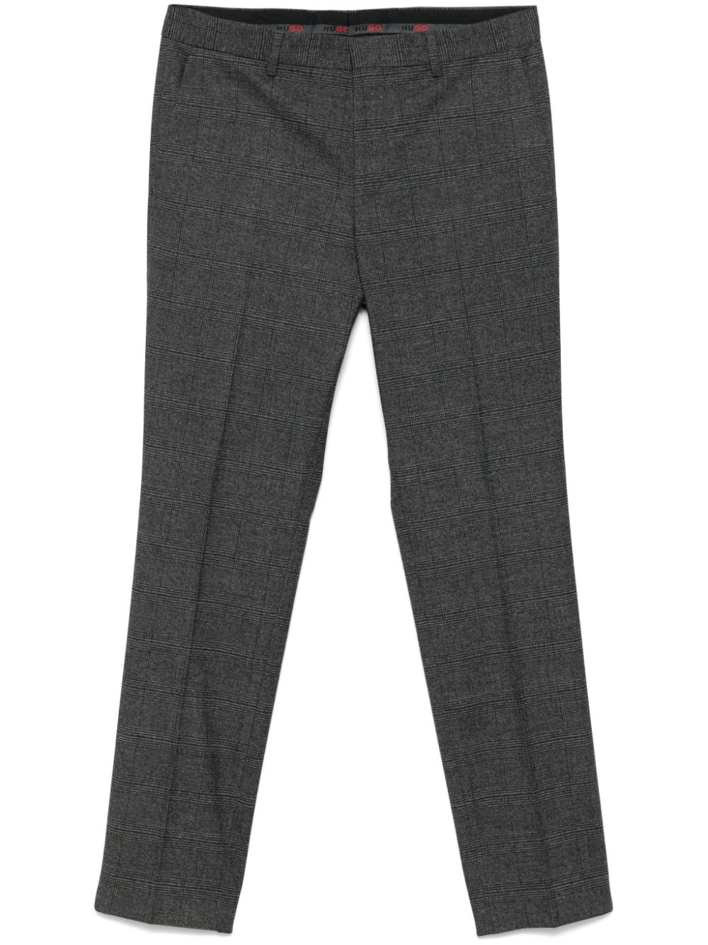 HUGO checked trousers - Grey