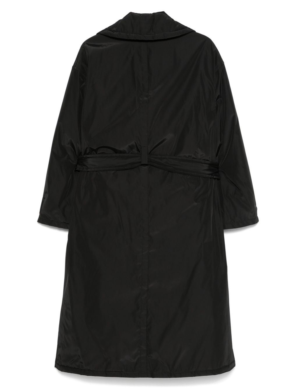 HUGO Trenchcoat met gekerfde revers - Zwart