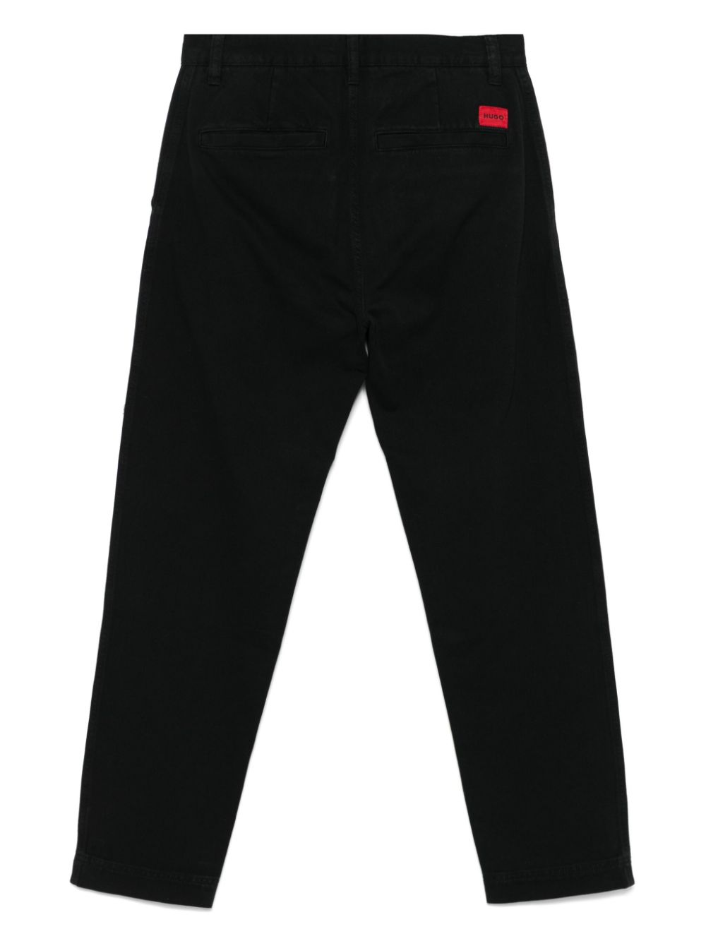 HUGO cotton trousers - Black