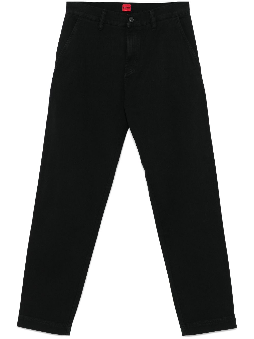 HUGO cotton trousers - Black