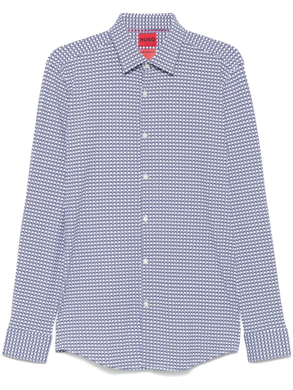 HUGO printed shirt - Blue