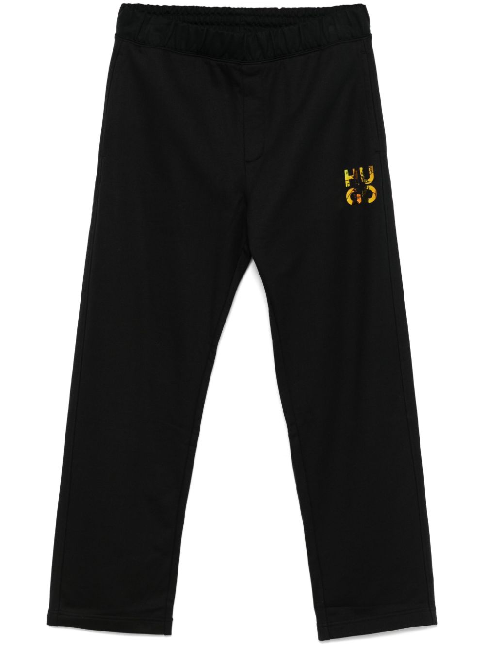 logo-print track pants