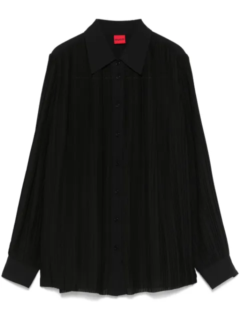 HUGO pleated shirt 