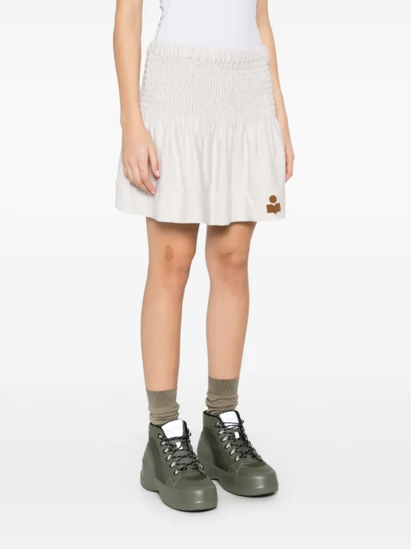 ミニスカート ISABEL MARANT ETOILE PACIFICA MINISKIRT Pacifica Skirt Woman black | ISABEL MARANT Official online store
