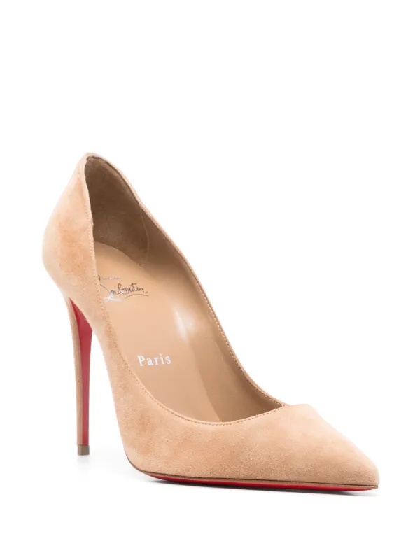 Christian Louboutin 100mm Kate Pumps | Brown | FARFETCH