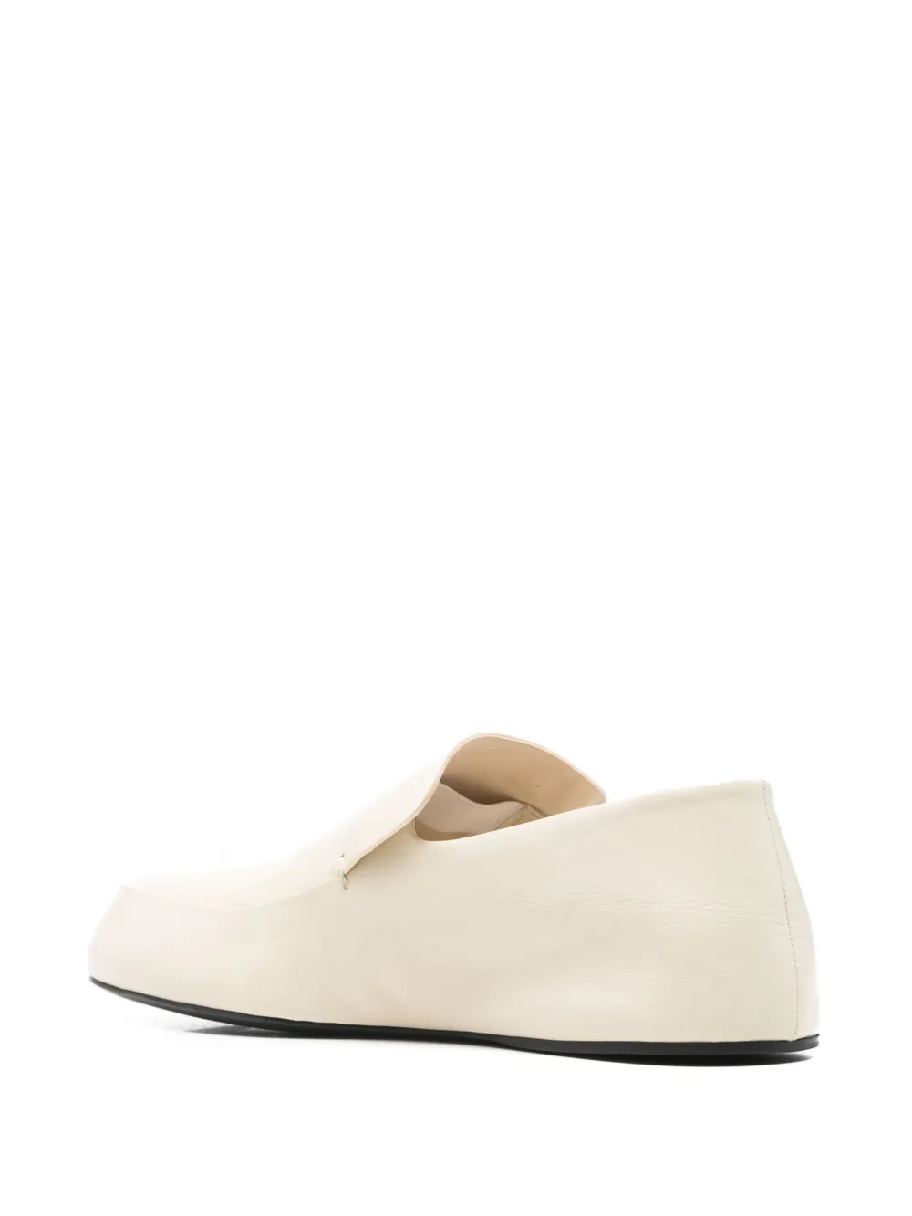 Jil Sander leather loafers Neutrals