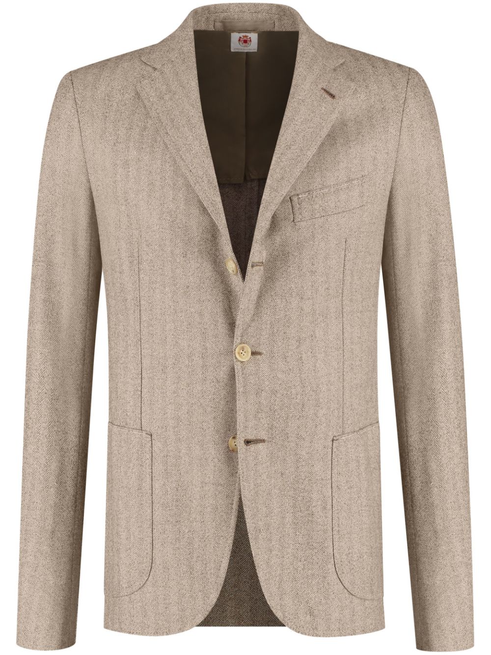 Borrelli striped blazer - Neutrals