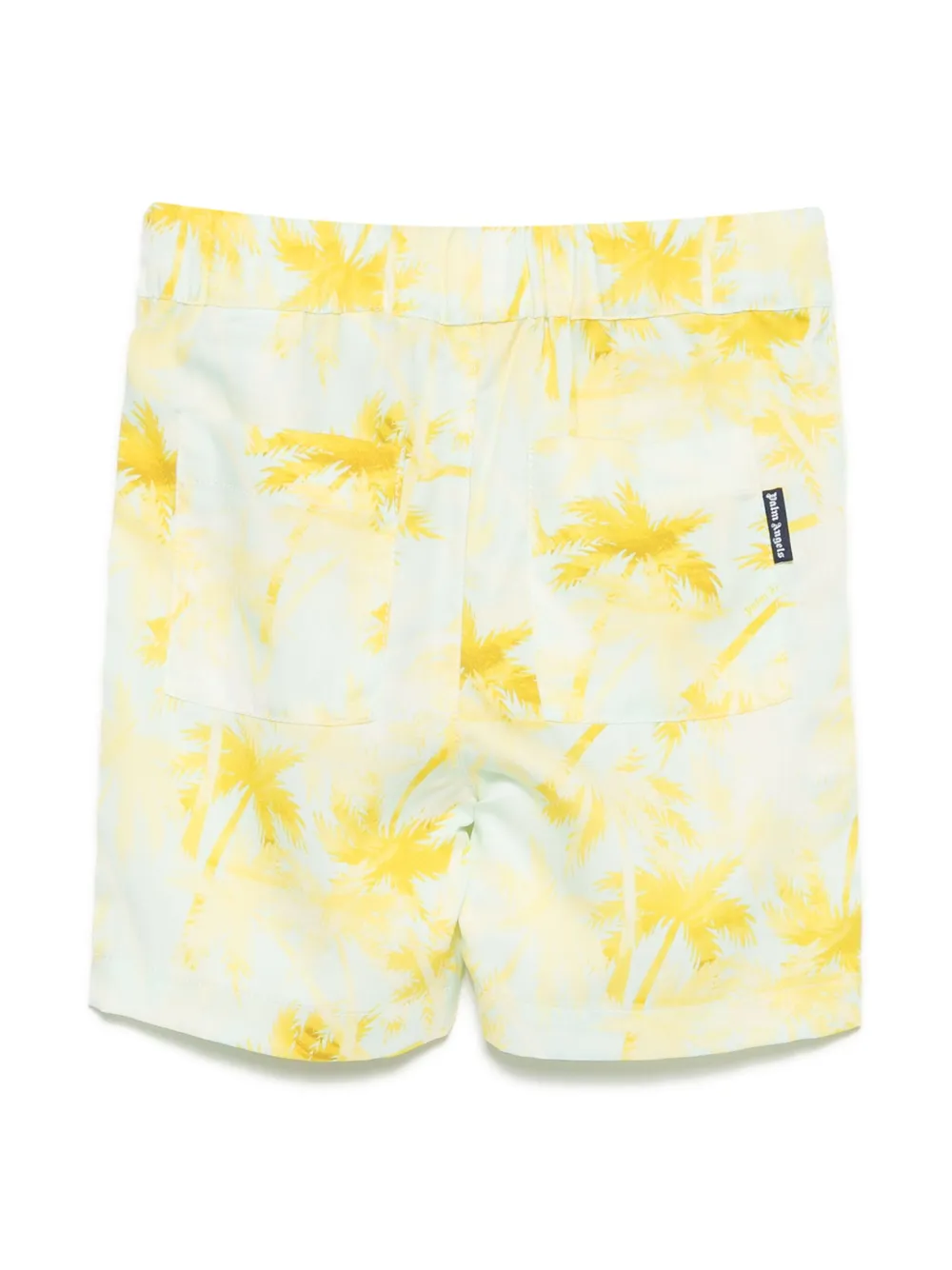 Palm Angels Kids Palmbear shorts - Geel