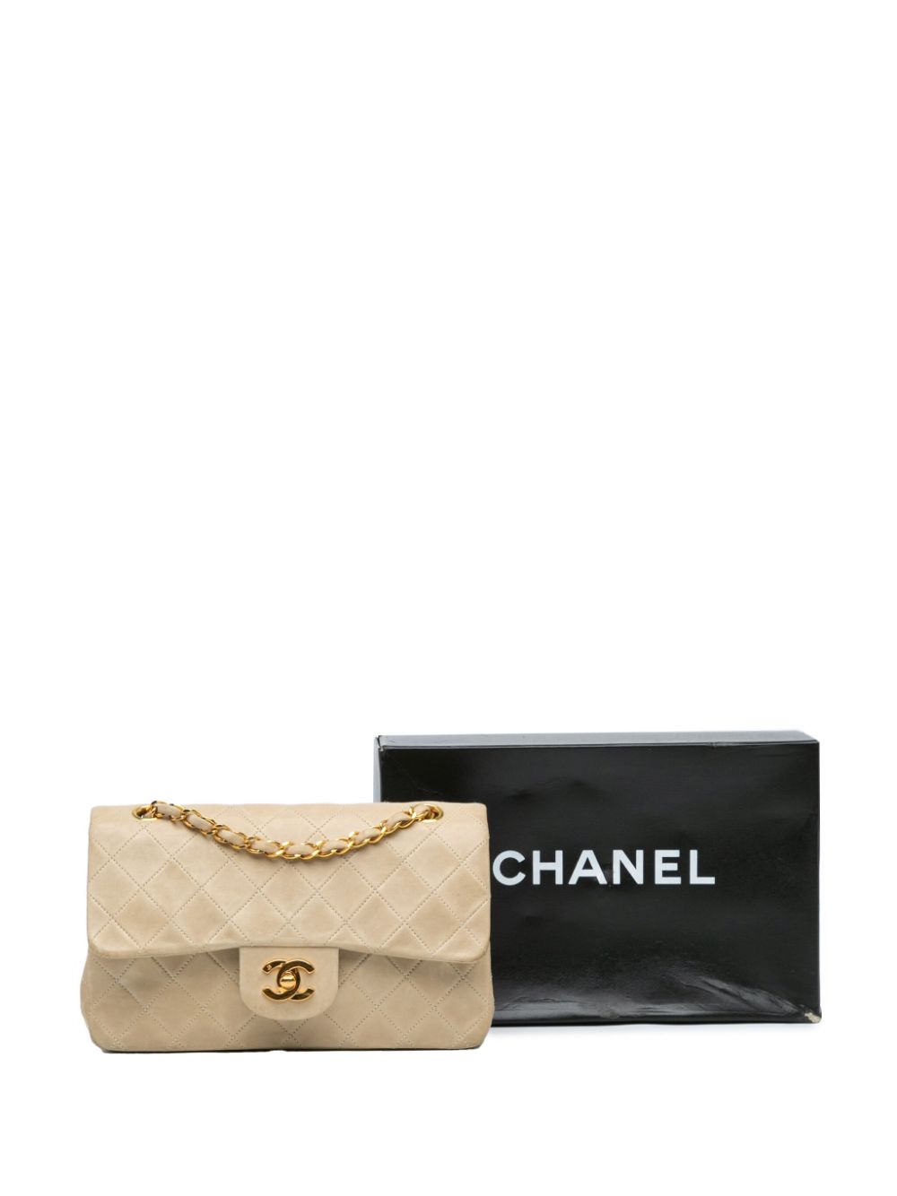 CHANEL 1991-1994 Small Classic Lambskin Double Flap shoulder bag Women