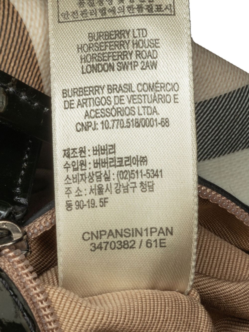 Affordable Burberry 2000-2017 Supernova Check Coated Canvas Dryden crossbody bag Women