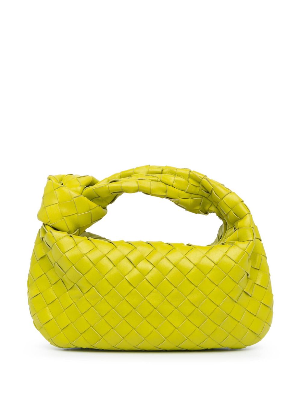 Bottega Veneta Pre-Owned 2012-2023 Mini Nappa Intrecciato Jodie hobo bag - Yellow