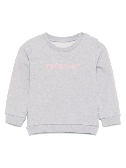 Off-White Kids logo-print sweatshirt