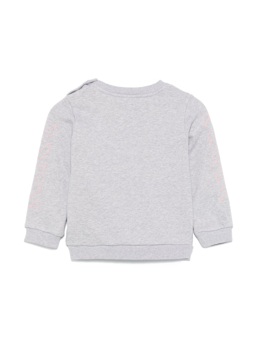 Off-White Kids Sweater met logoprint - Grijs