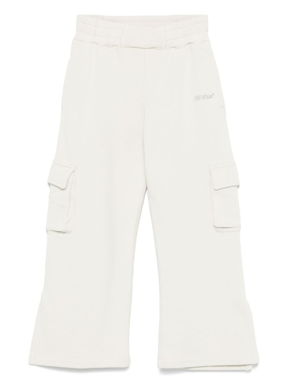 Off-White Kids cotton cargo pants - Neutrals