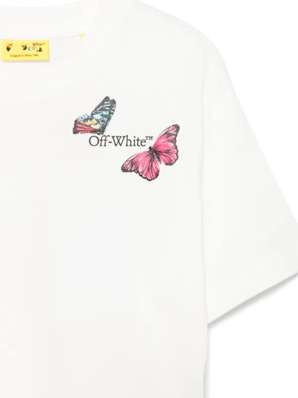 Off-White Kids Butterfly Arrow T-shirt | White | FARFETCH