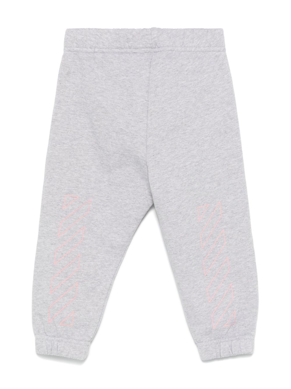 Off-White Kids Trainingsbroek met logoprint - Grijs