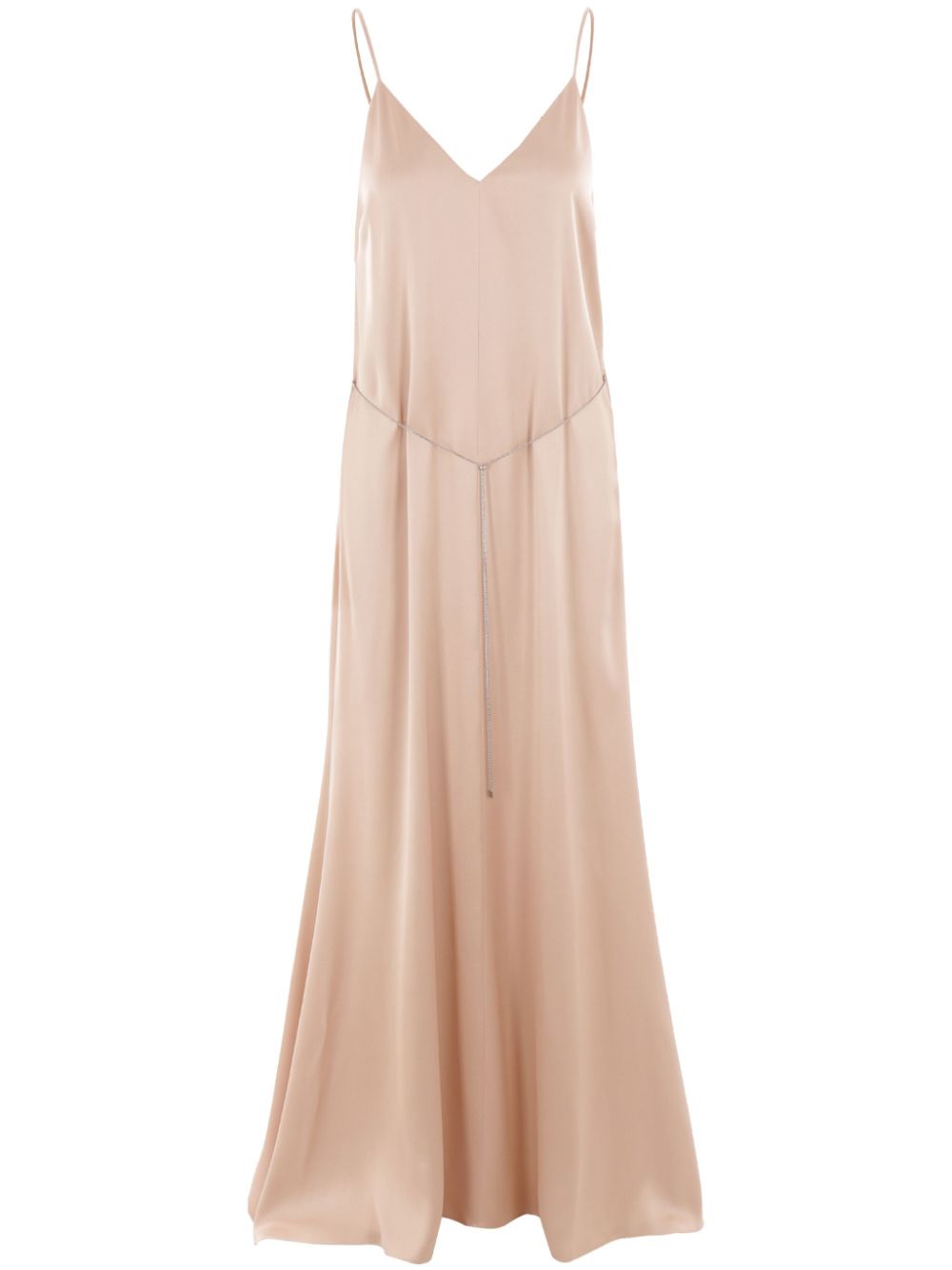 silk maxi dress