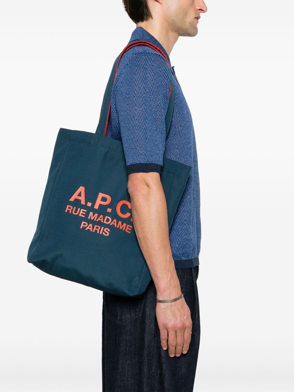 A.P.C. Lou shopper - Blauw