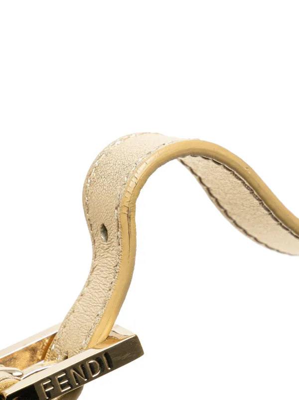 Fendi Pre-Owned 2000-2010 Zucca Metallic Lurex Baguette