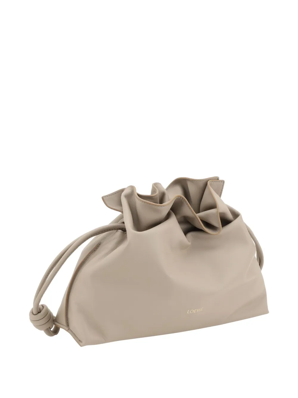 Loewe Flamenco Clutch Medium Bag In Neutrals