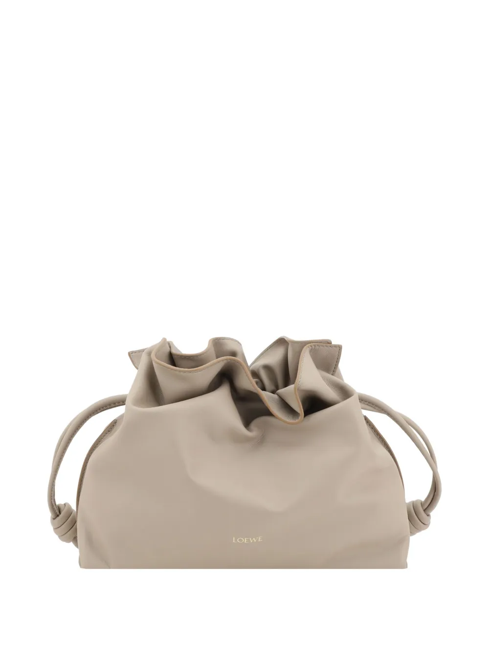 Loewe Flamenco Clutch Medium Bag In Neutrals