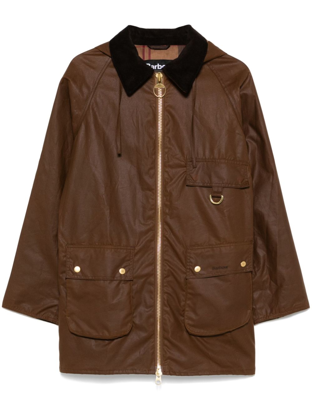 Barbour Highclere Wax jas Bruin