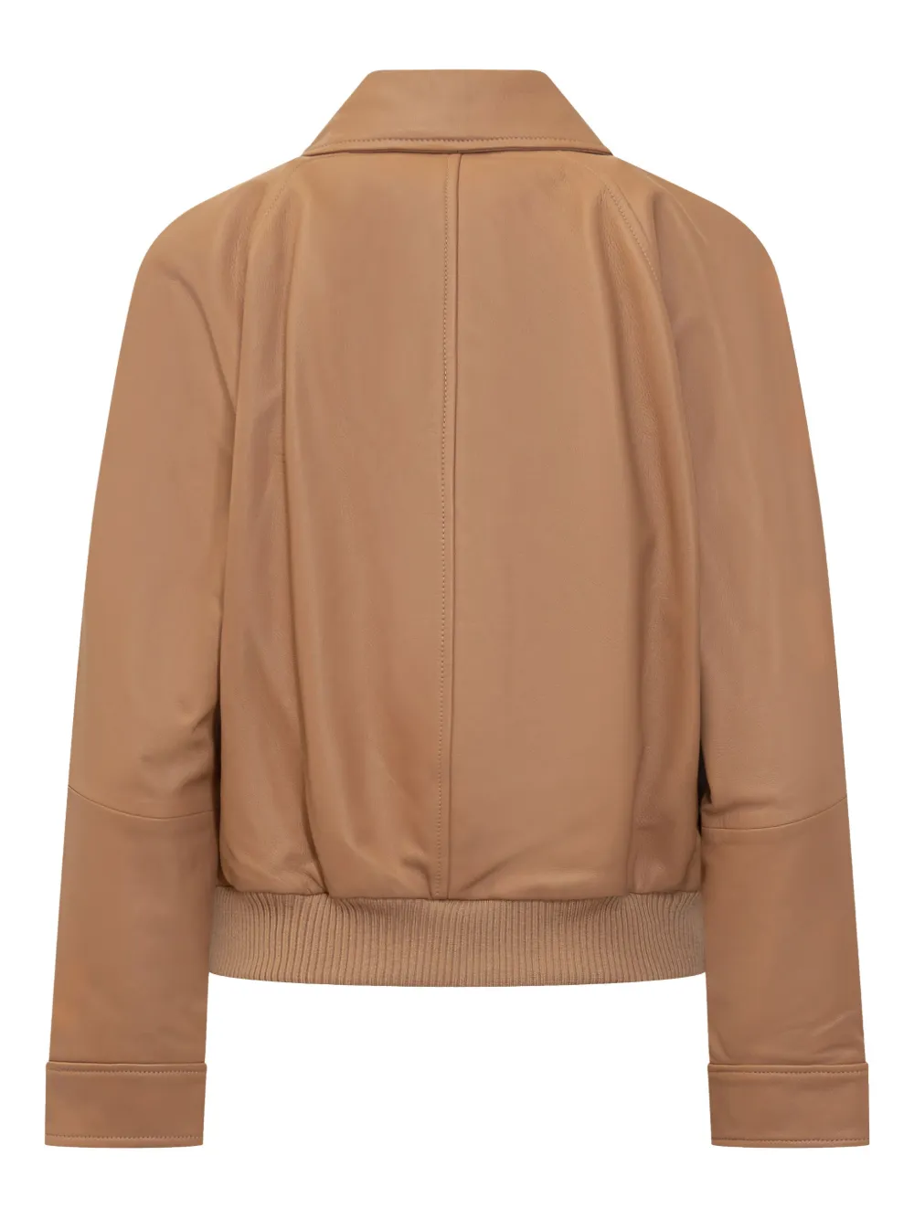 Max Mara leather bomber jacket | Leather Jackets | Image 2