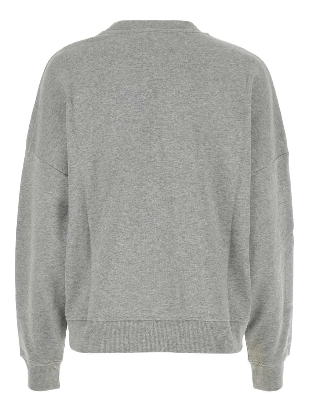 Max Mara Sweater met geborduurd logo Grijs