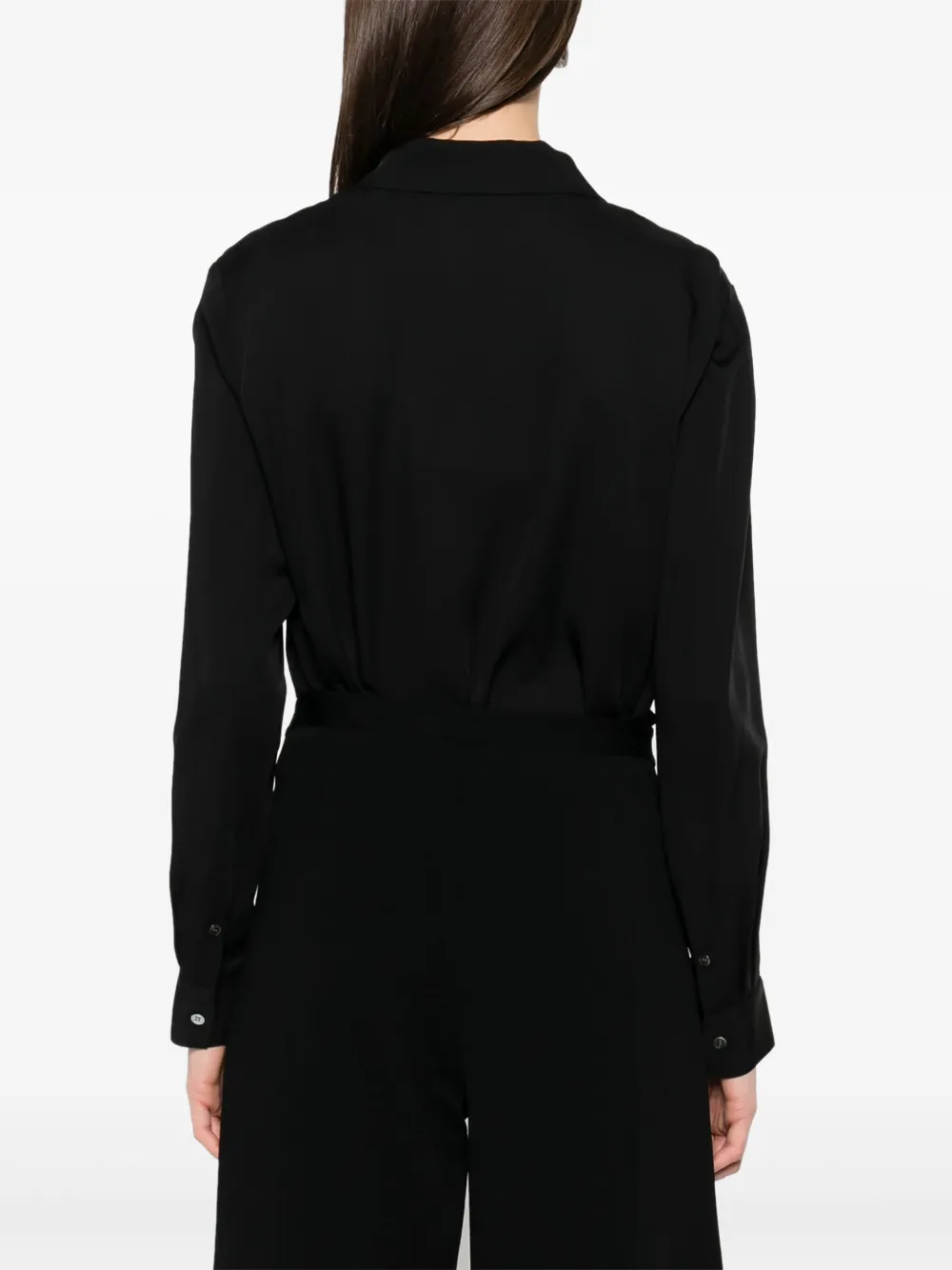 Theory High waist broek Zwart