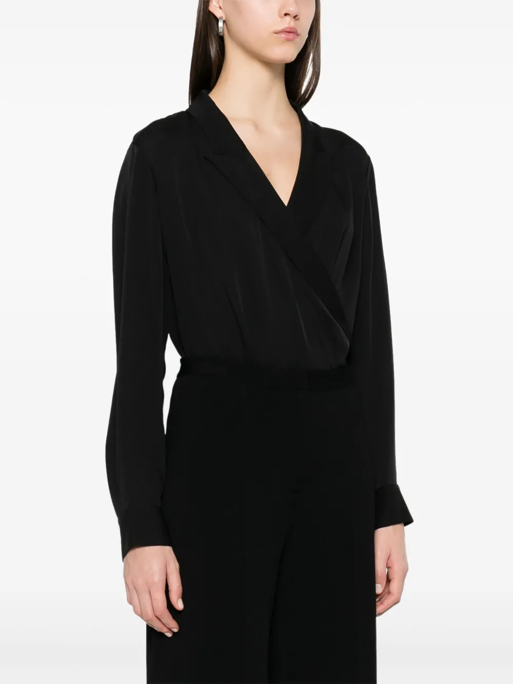 Theory High waist broek Zwart