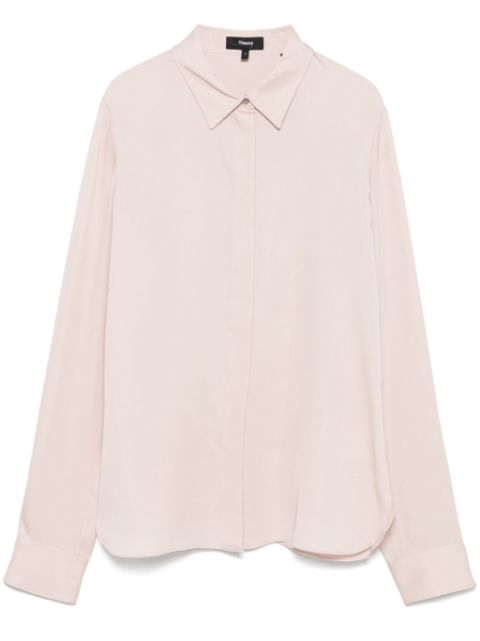 Theory silk blouse